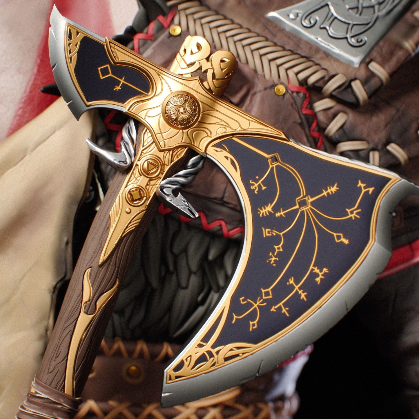 3905 Kratos - God of War - STL 3D Print Files