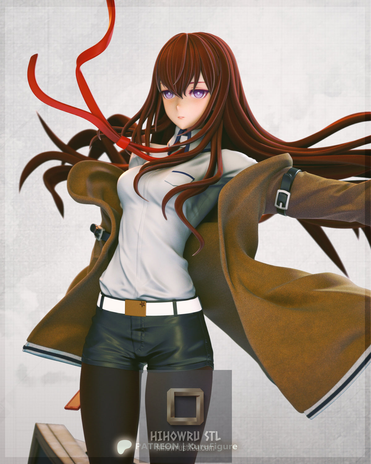 5585 Kurisu Makise - Steins;Gate - STL 3D Print Files