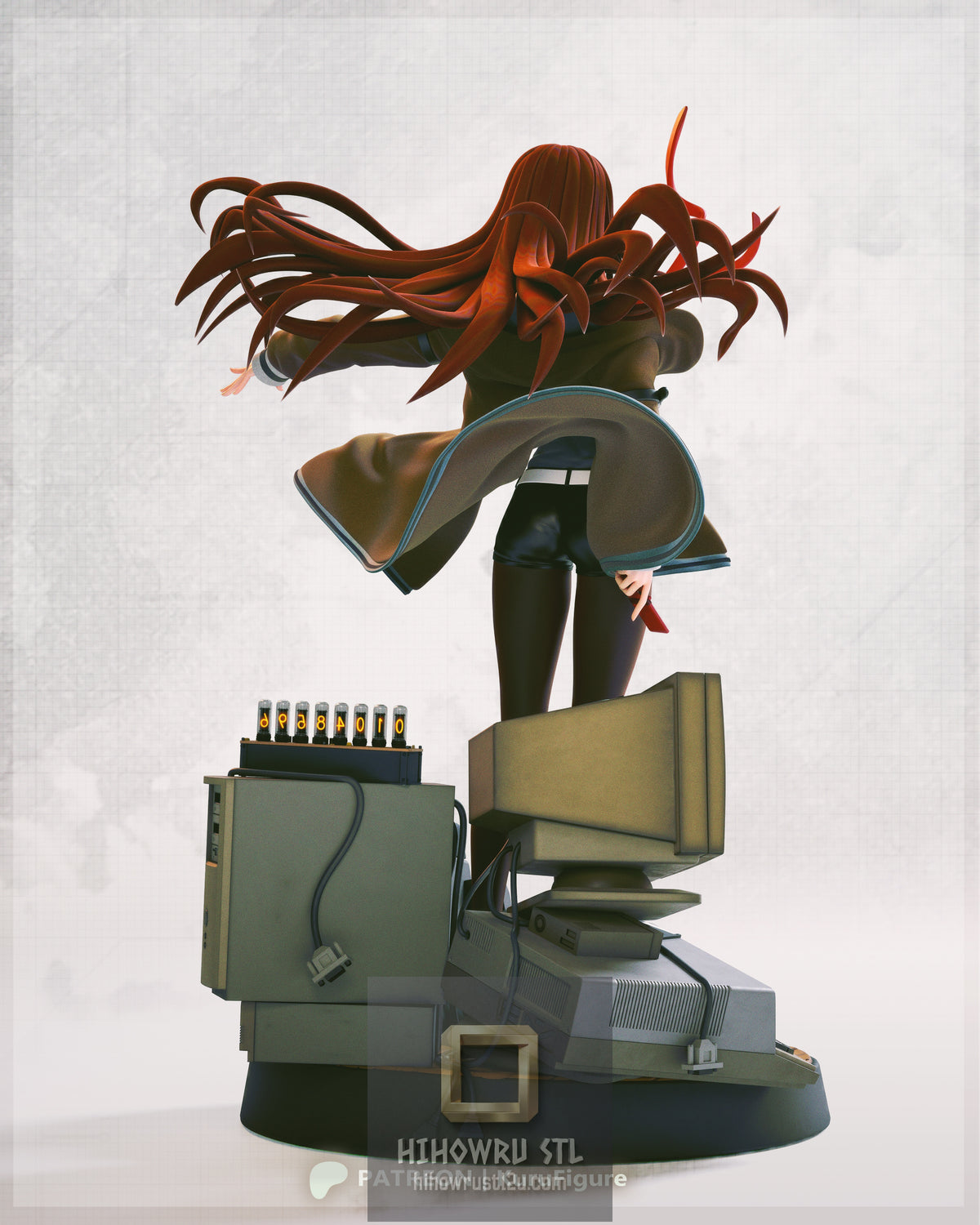 5585 Kurisu Makise - Steins;Gate - STL 3D Print Files
