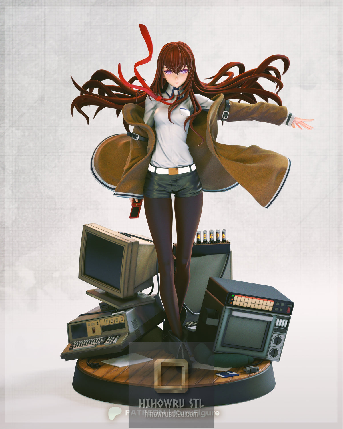 5585 Kurisu Makise - Steins;Gate - STL 3D Print Files