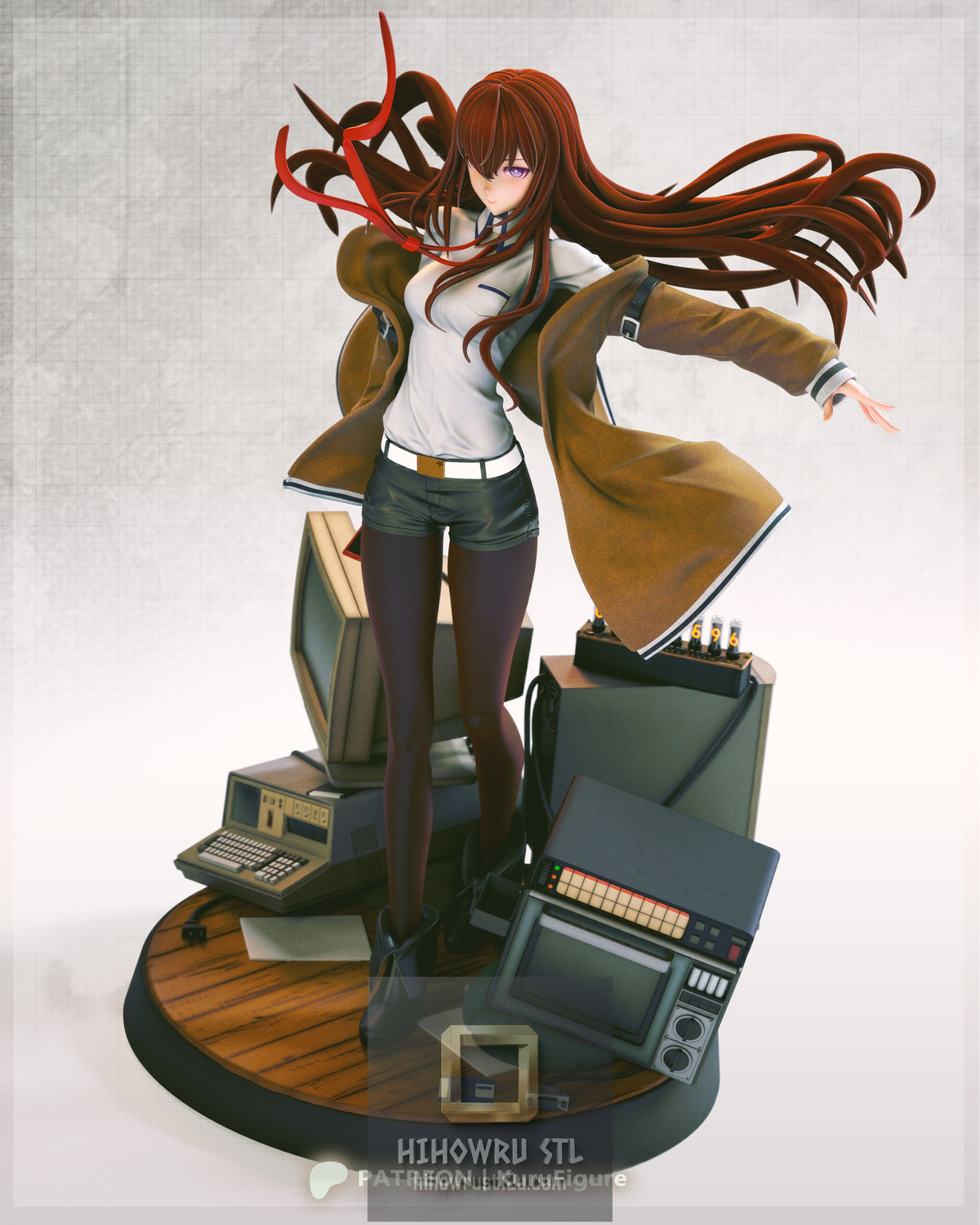 5585 Kurisu Makise - Steins;Gate - STL 3D Print Files