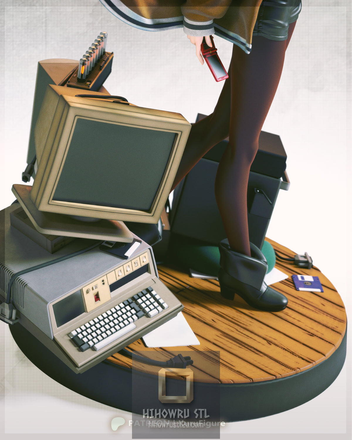 5585 Kurisu Makise - Steins;Gate - STL 3D Print Files