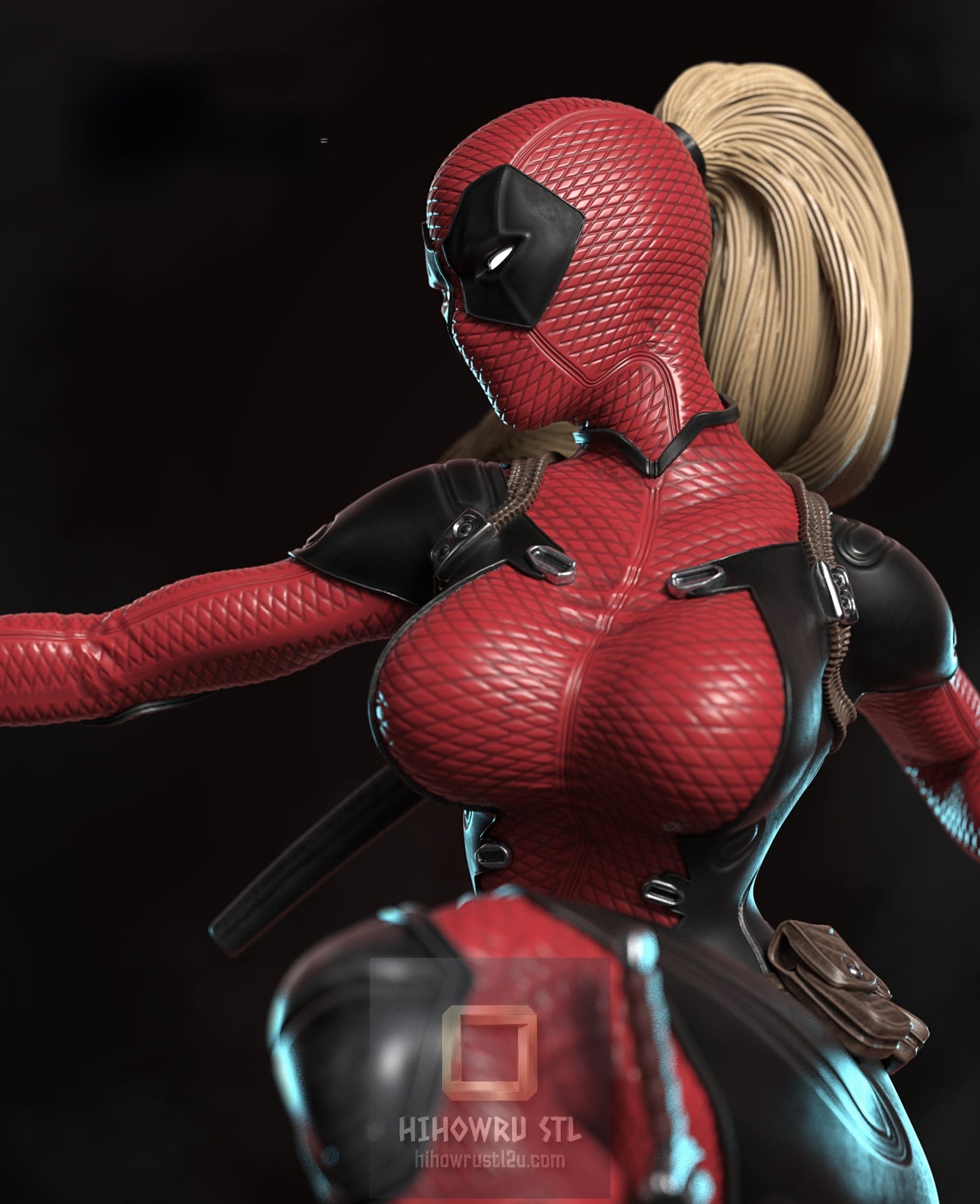 4940 Lady Deadpool NSFW - Deadpool - STL 3D Print Files
