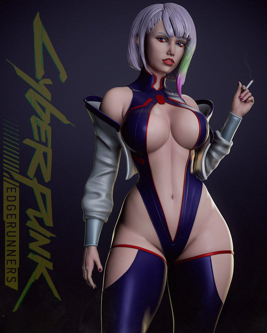 3442 Lucy NSFW - Cyberpunk Edgerunners - STL 3D Print Files