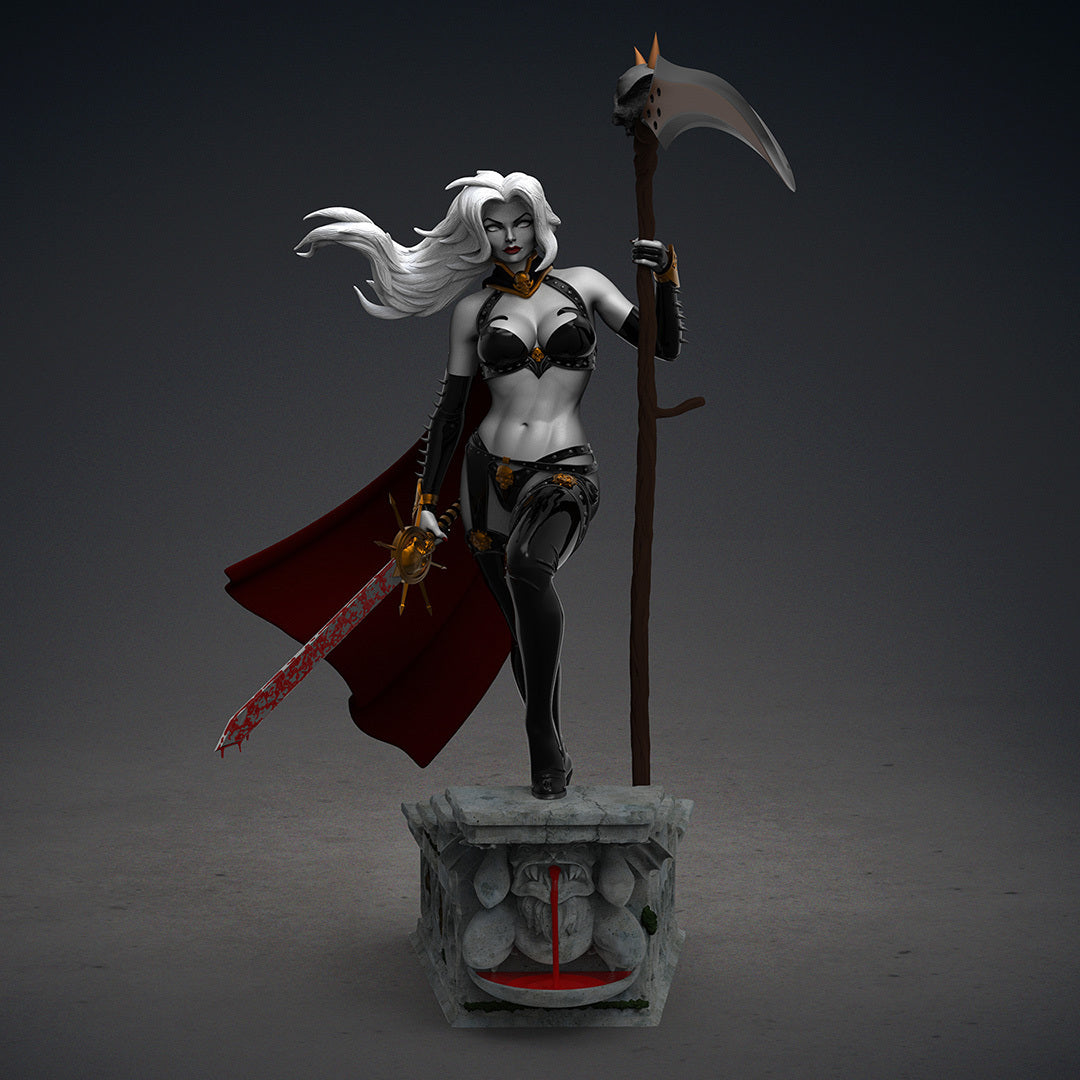 1676 Lady Death - STL 3D Print Files