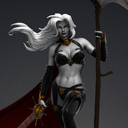 1676 Lady Death - STL 3D Print Files