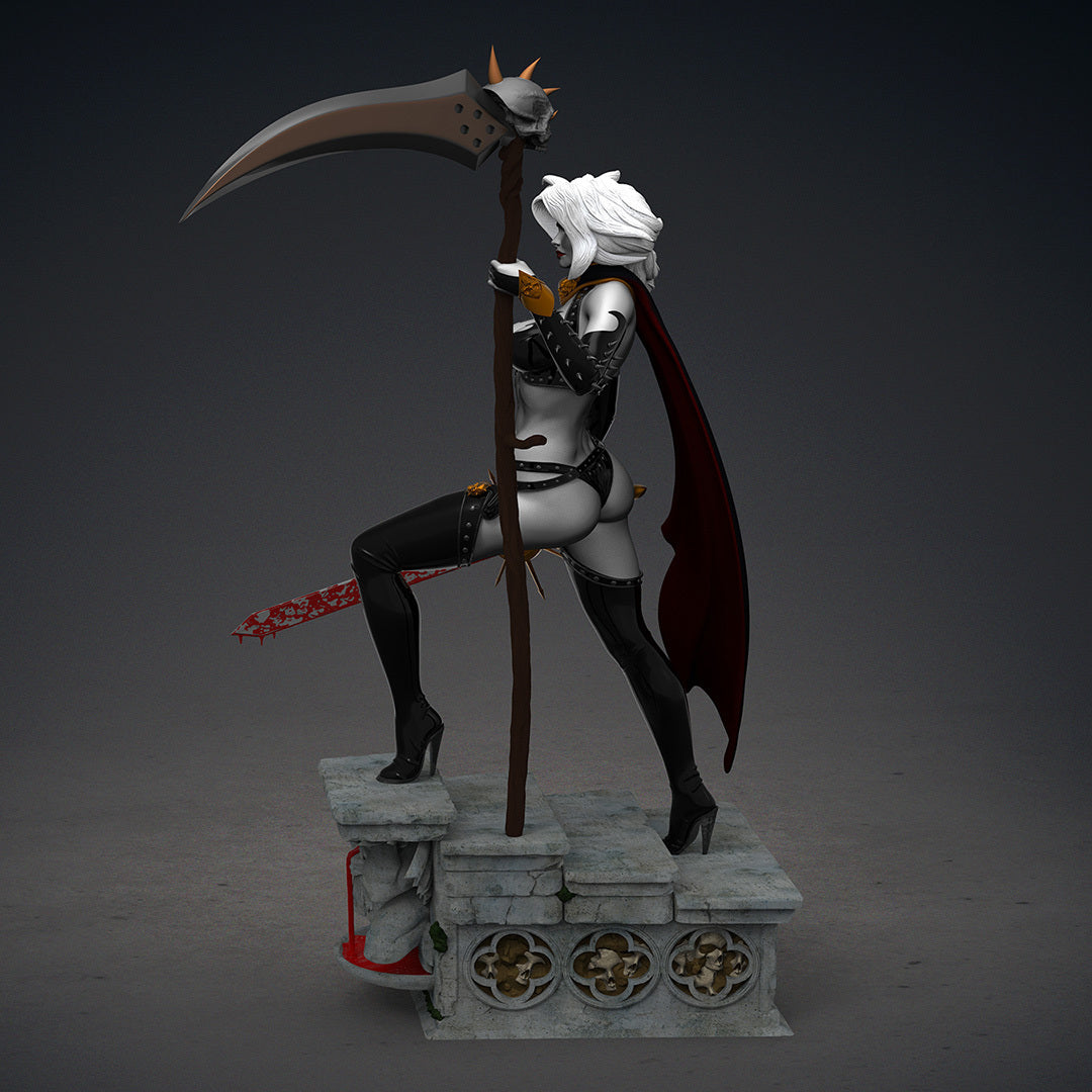 1676 Lady Death - STL 3D Print Files