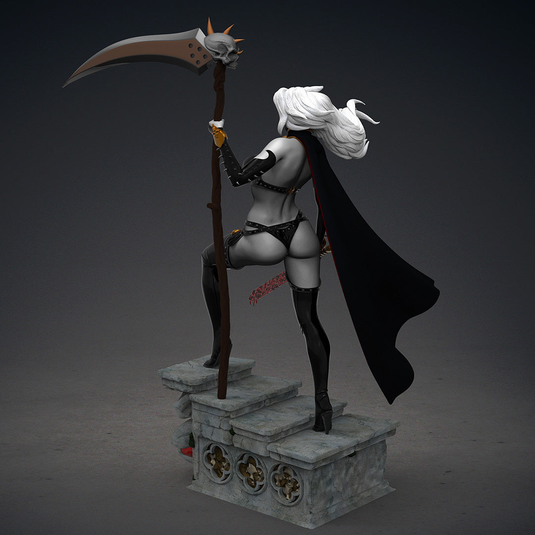 1676 Lady Death - STL 3D Print Files