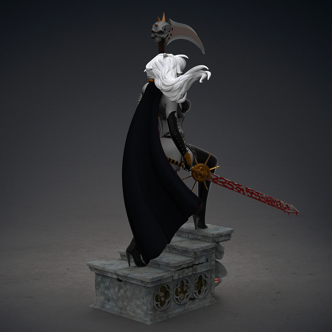 1676 Lady Death - STL 3D Print Files