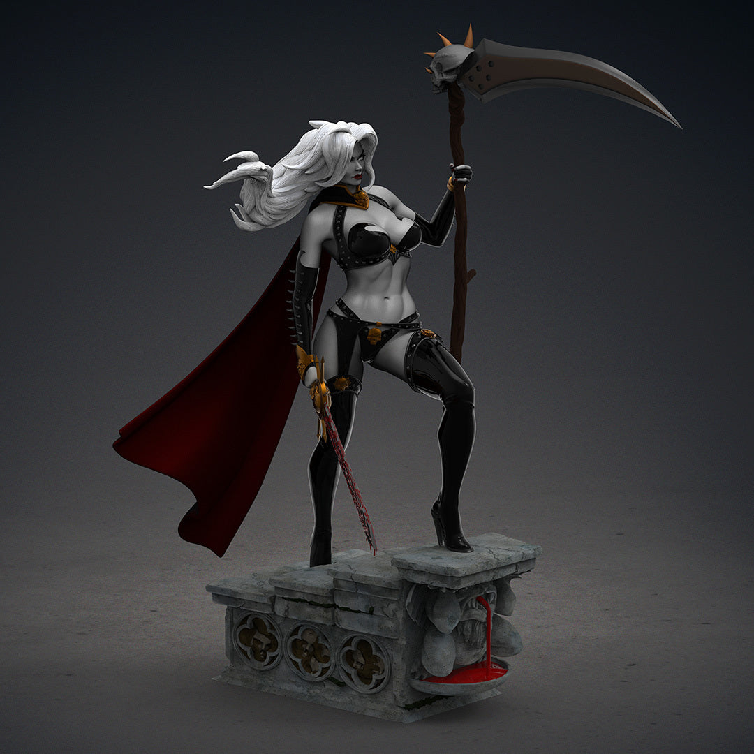 1676 Lady Death - STL 3D Print Files