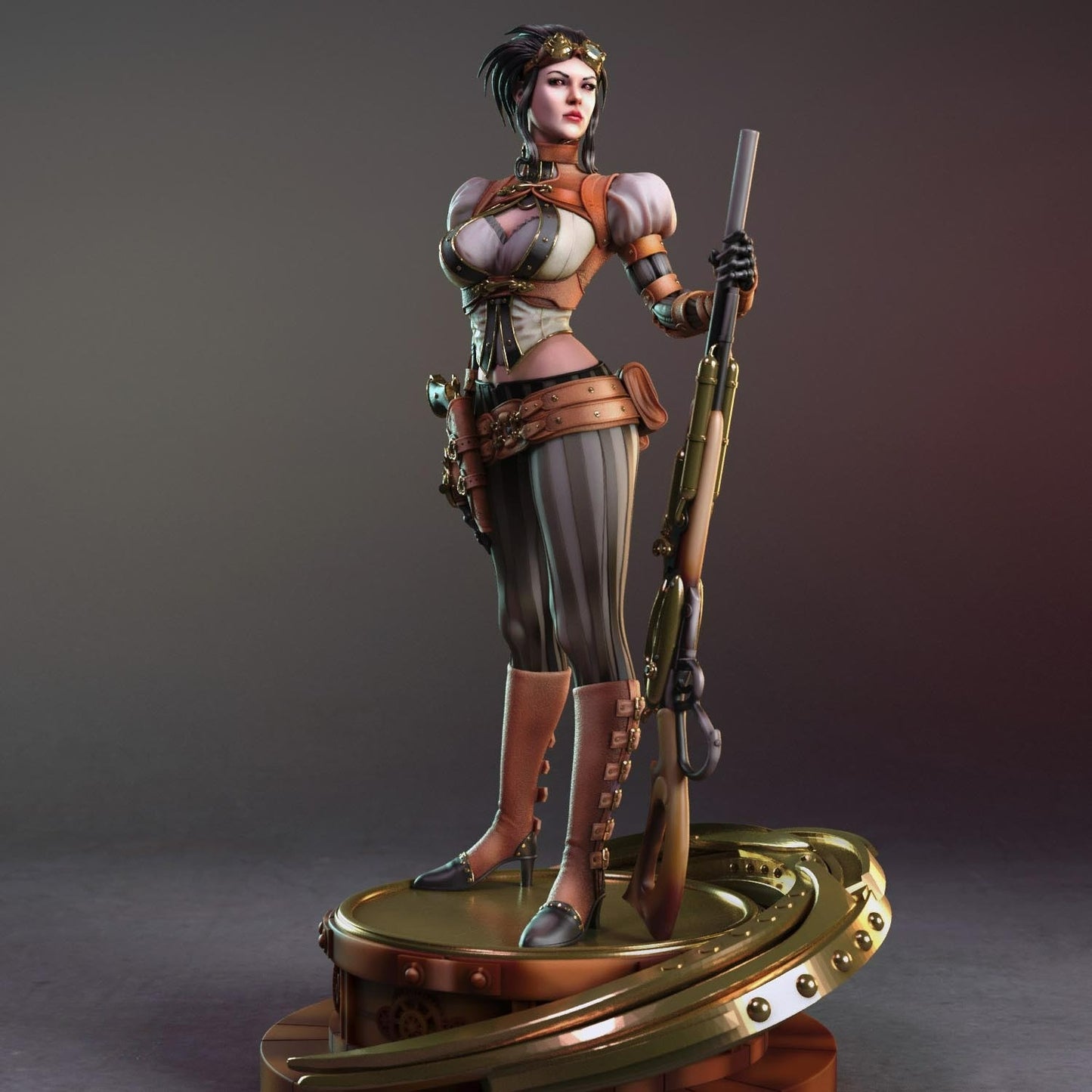 2911 Lady Mechanika NSFW - STL 3D Print Files