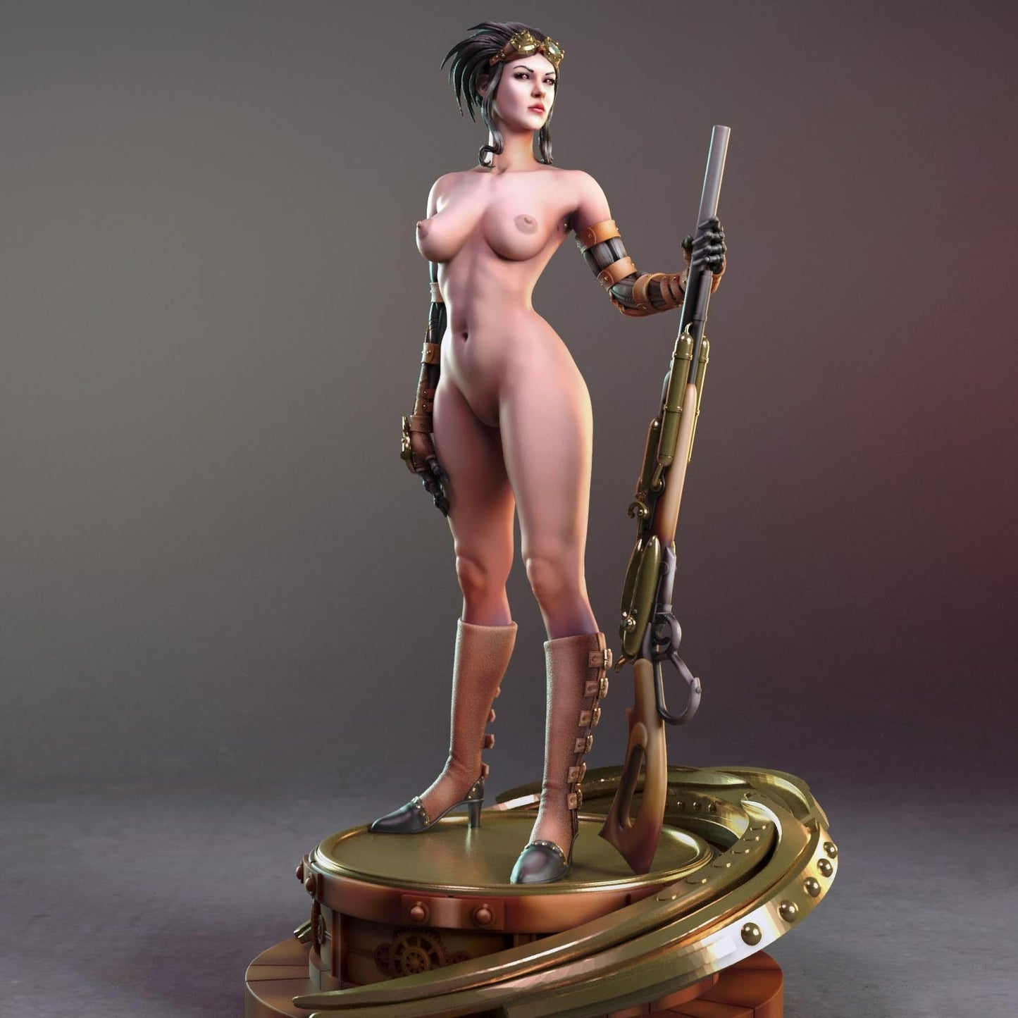 2911 Lady Mechanika NSFW - STL 3D Print Files