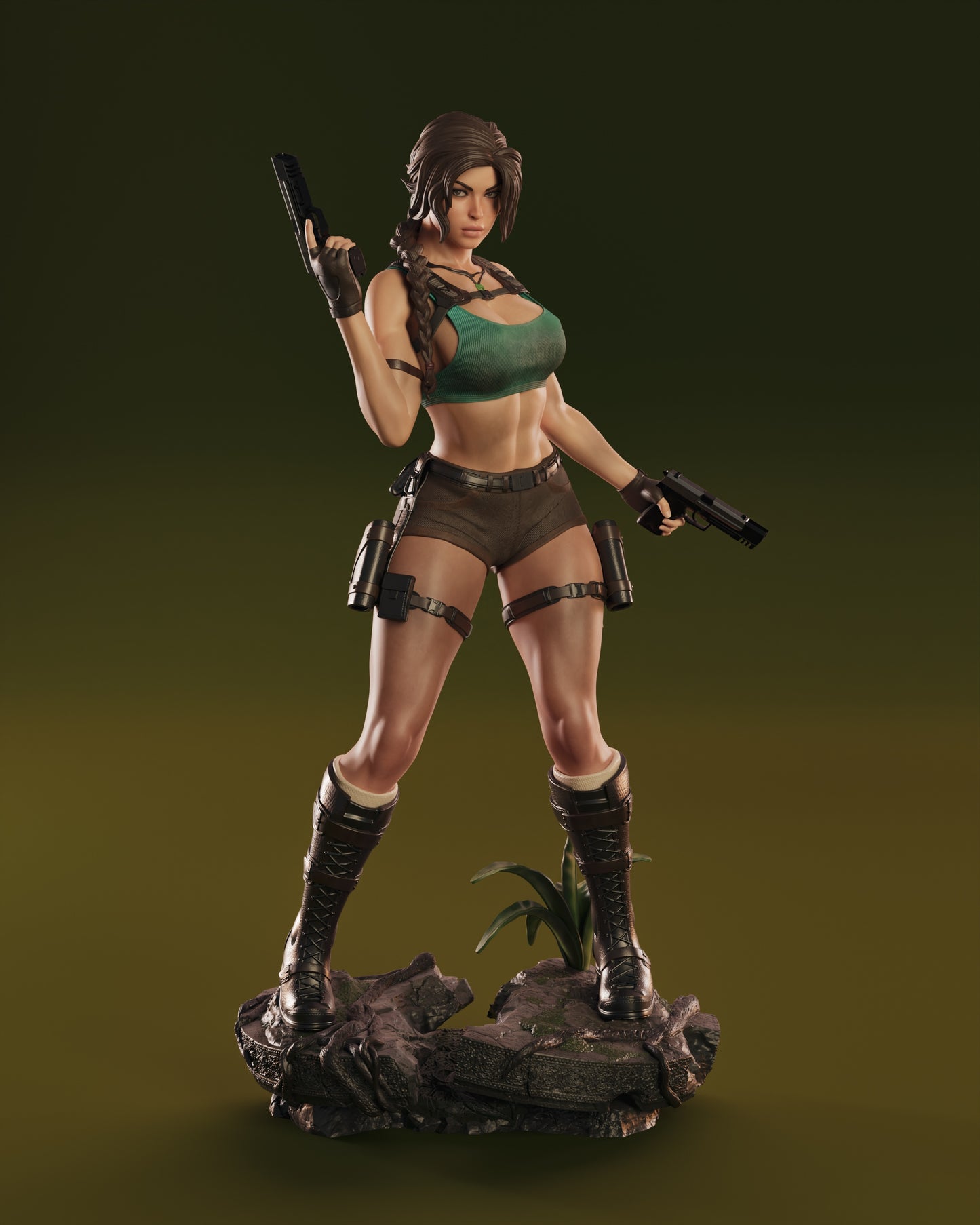 1719 Lara Croft - Tomb Raider - STL 3D Print Files