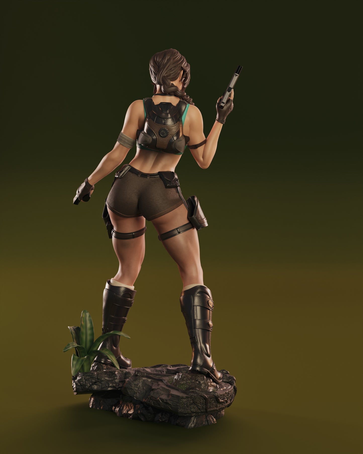 1719 Lara Croft - Tomb Raider - STL 3D Print Files