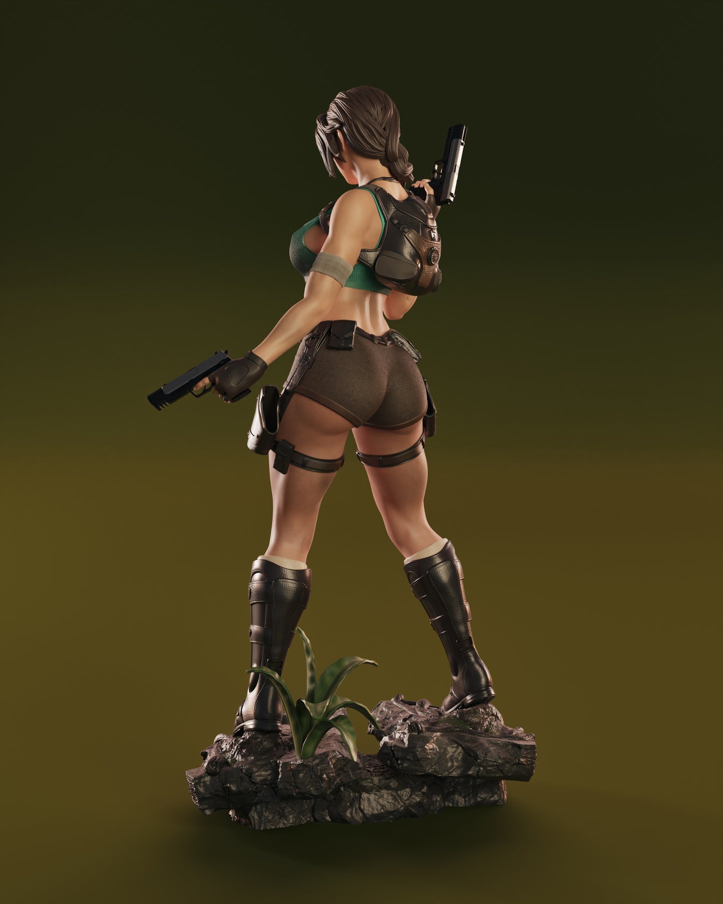 1719 Lara Croft - Tomb Raider - STL 3D Print Files