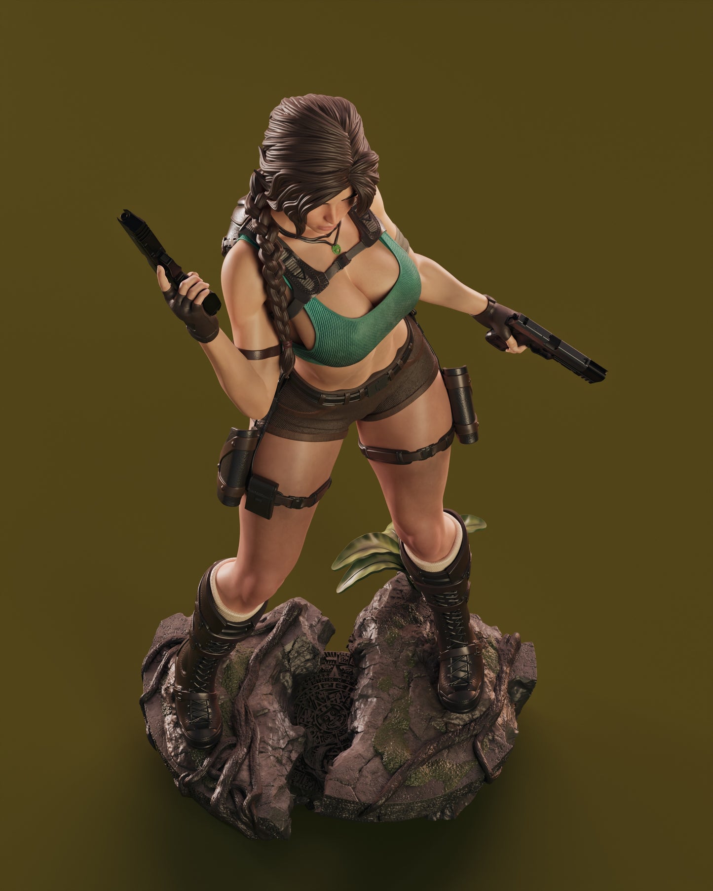 1719 Lara Croft - Tomb Raider - STL 3D Print Files