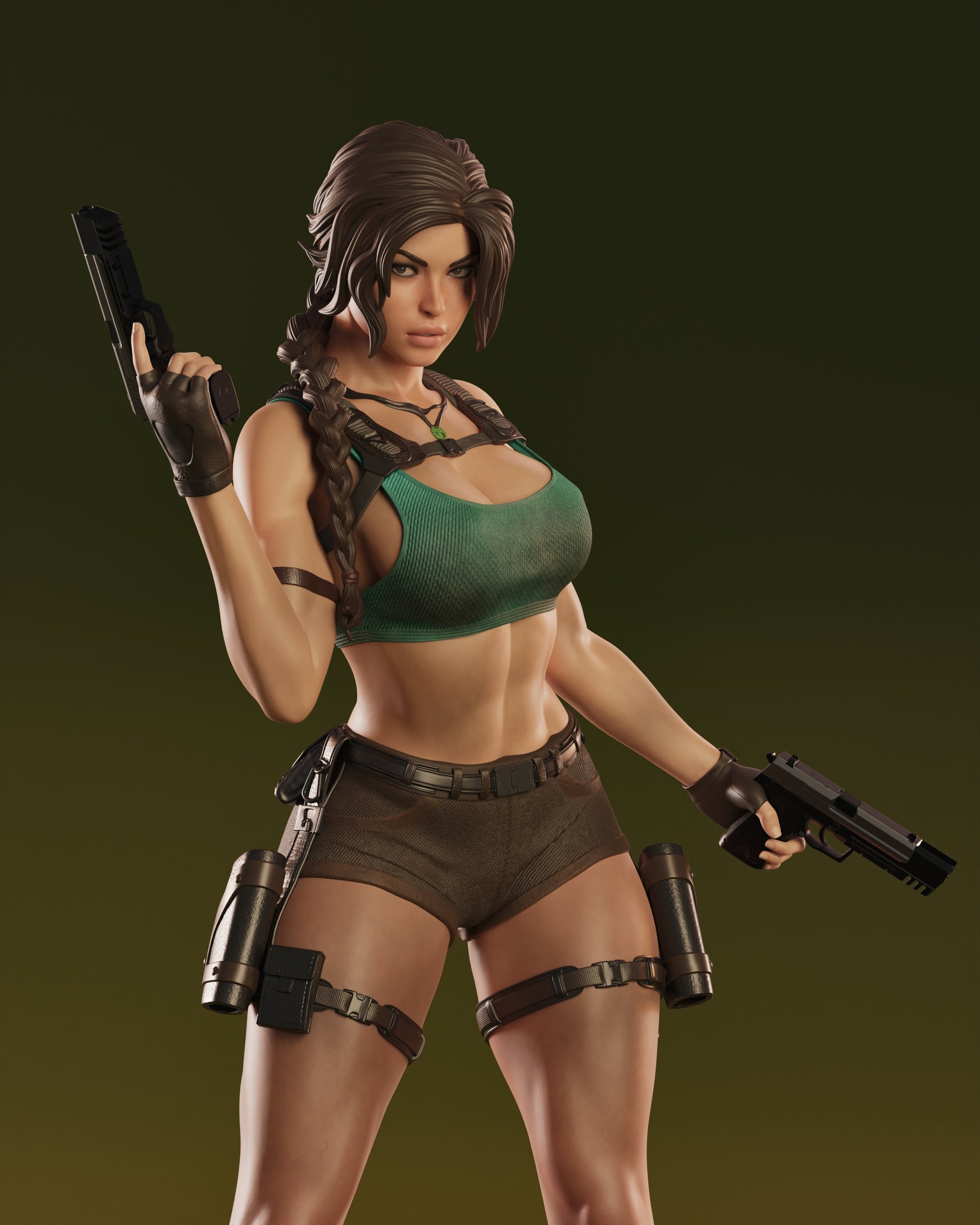 1719 Lara Croft - Tomb Raider - STL 3D Print Files – My Stl