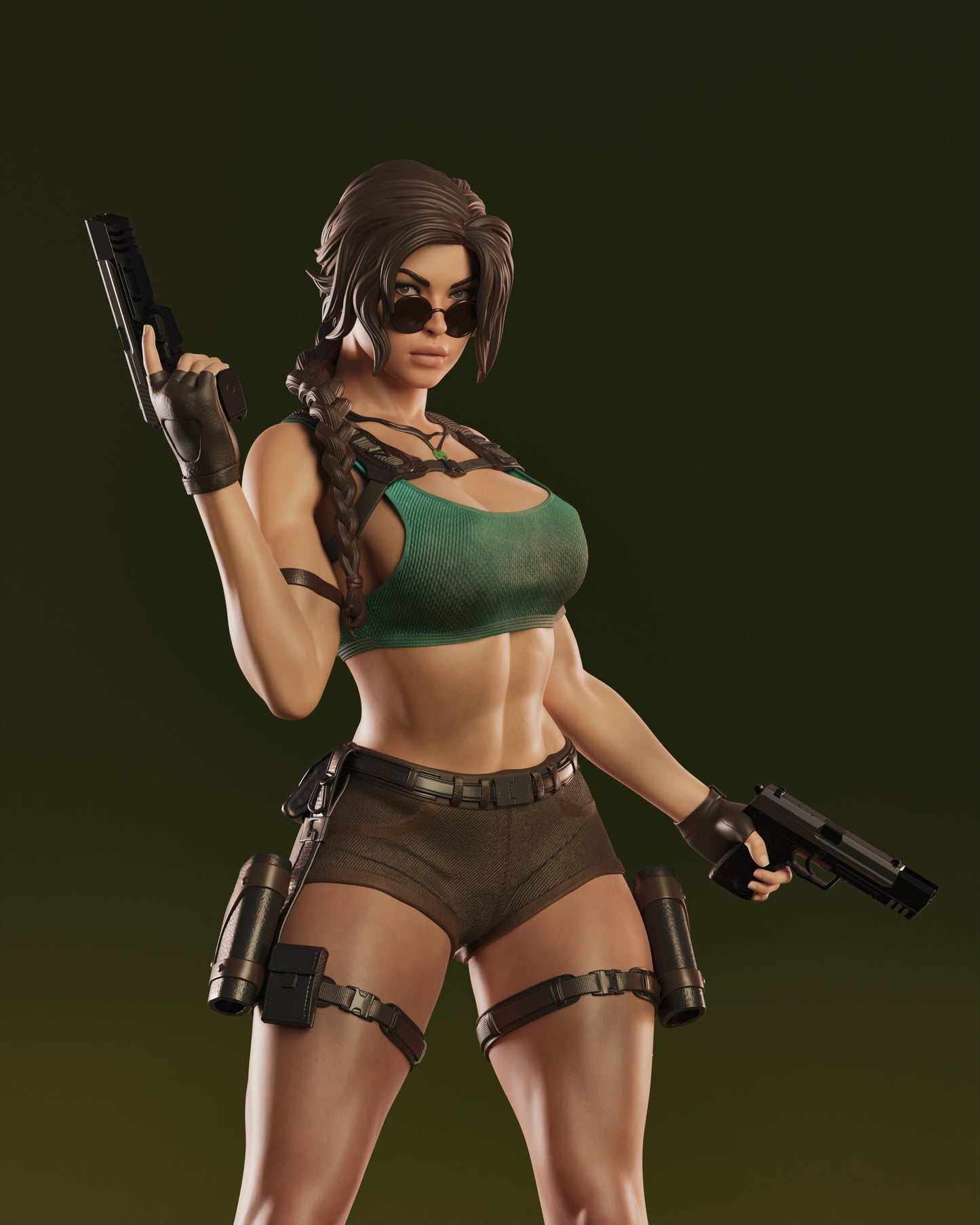 1719 Lara Croft - Tomb Raider - STL 3D Print Files