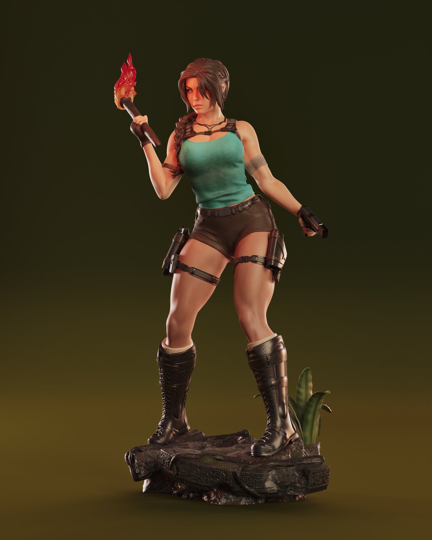 1719 Lara Croft - Tomb Raider - STL 3D Print Files