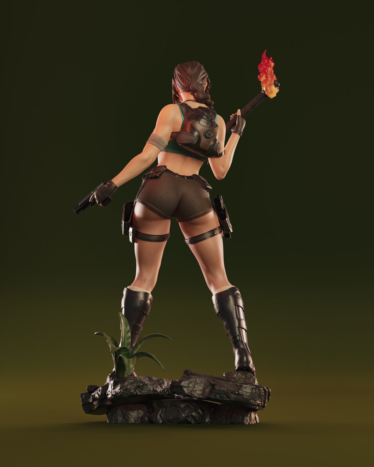 1719 Lara Croft - Tomb Raider - STL 3D Print Files