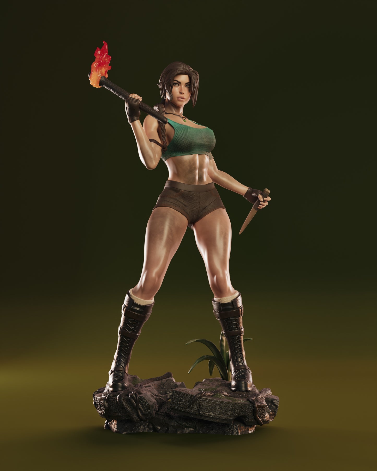 1719 Lara Croft - Tomb Raider - STL 3D Print Files