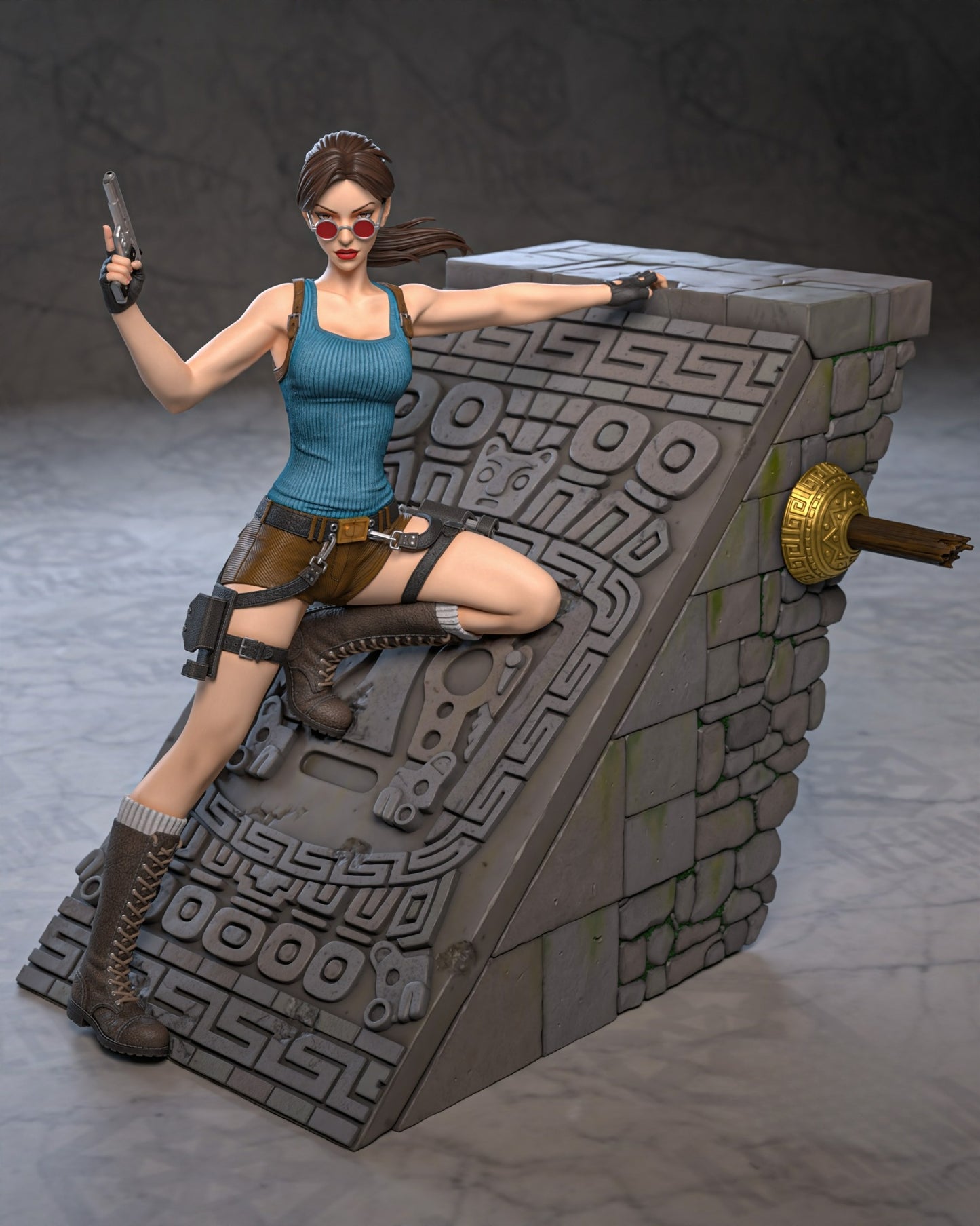 3398 Lara Croft NSFW - Tomb Raider - STL 3D Print Files