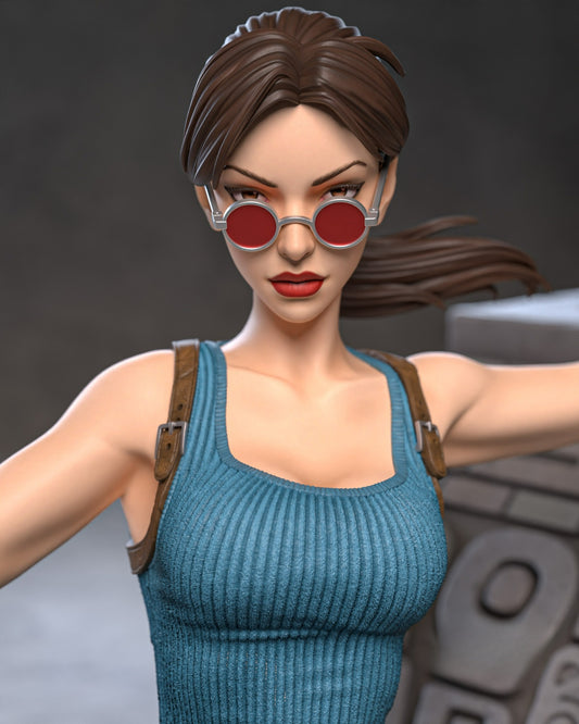 3398 Lara Croft NSFW - Tomb Raider - STL 3D Print Files