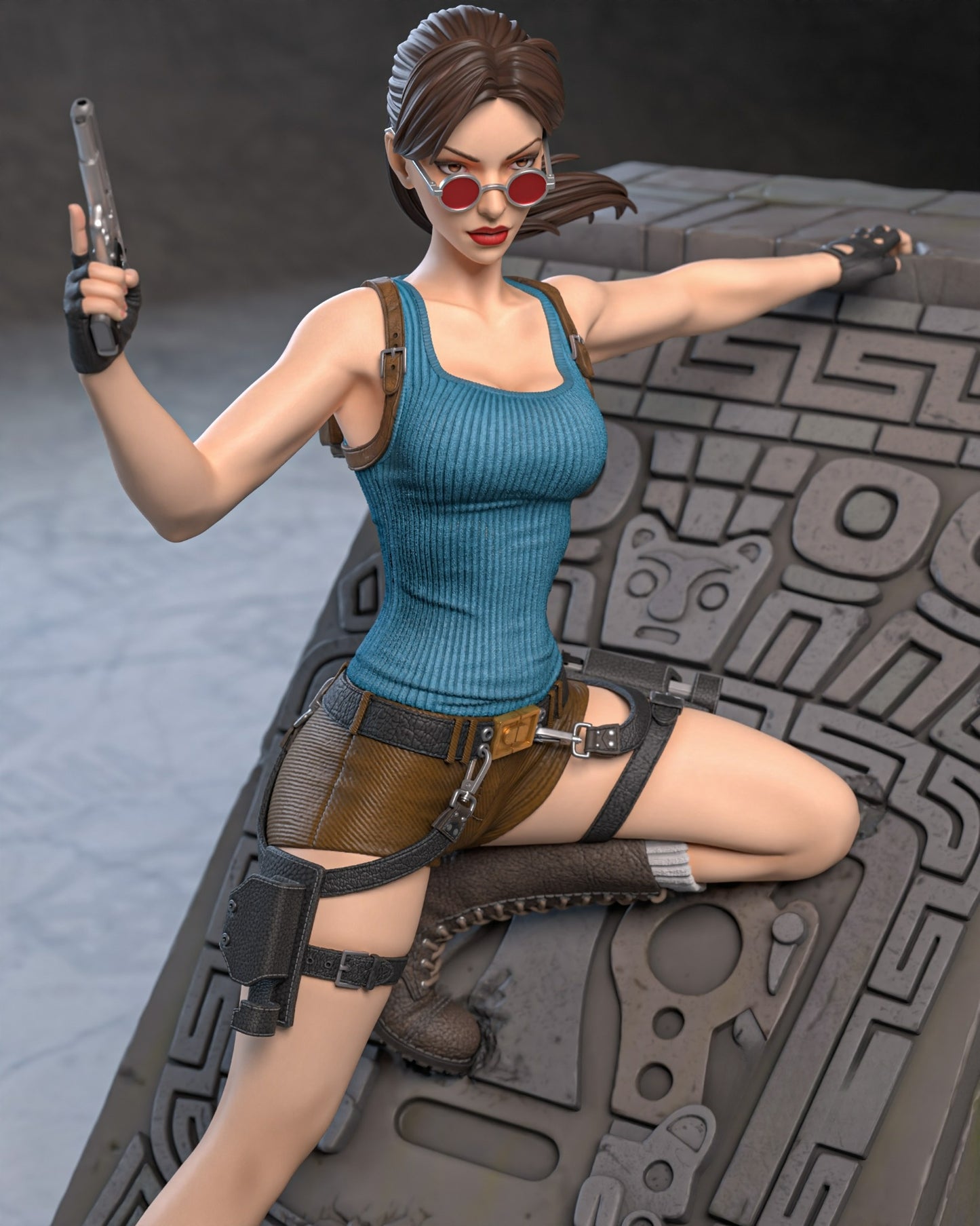 3398 Lara Croft NSFW - Tomb Raider - STL 3D Print Files