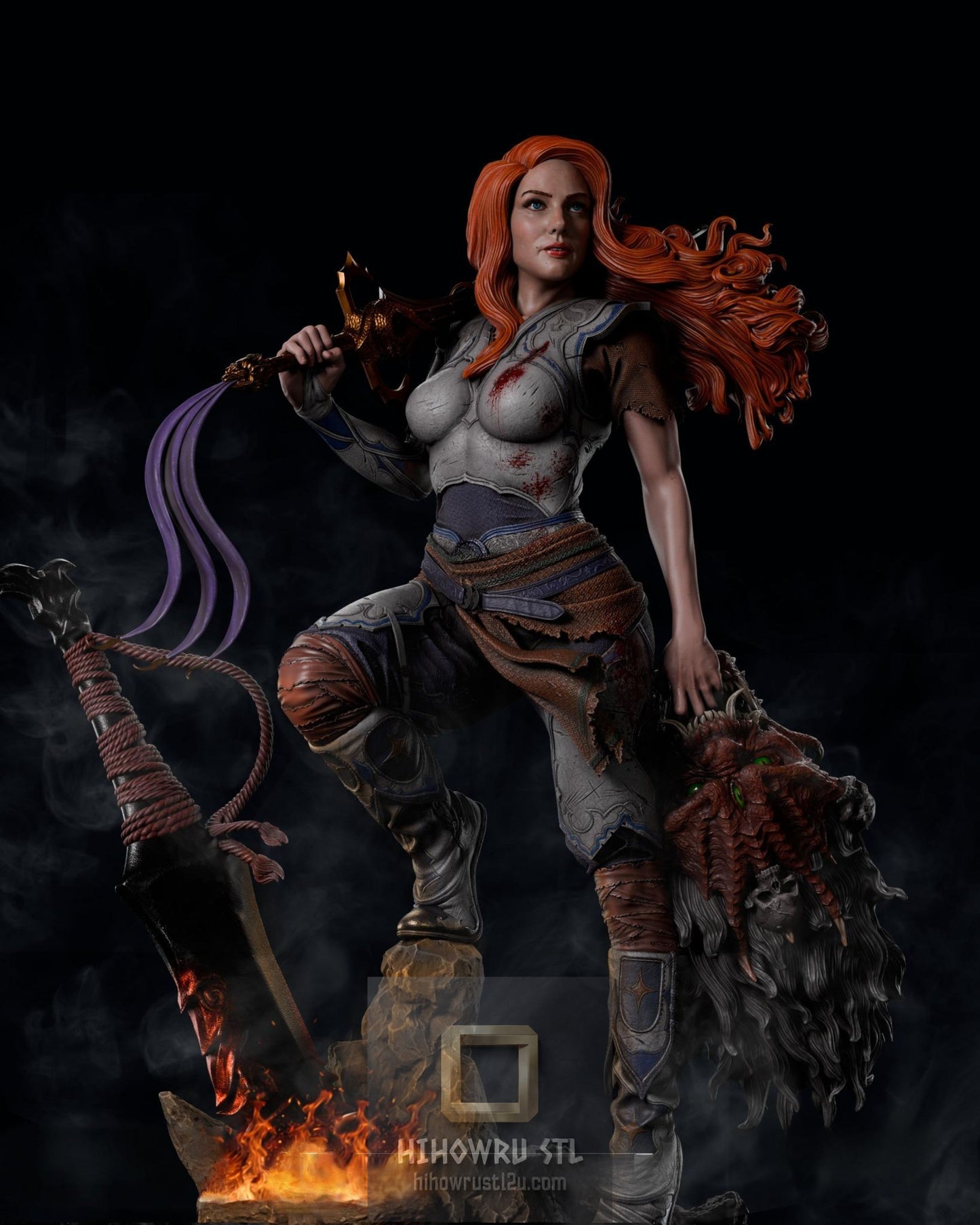 5474 Laufey - God of War - STL 3D Print Files