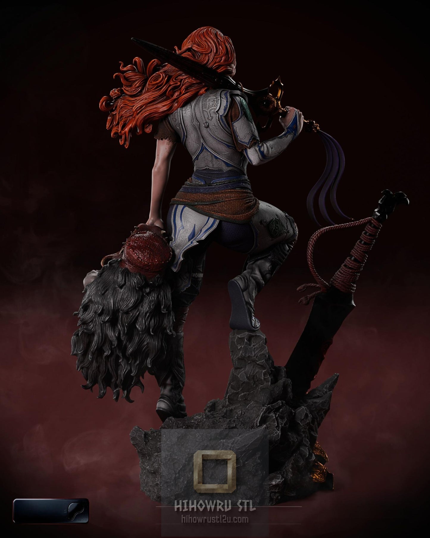 5474 Laufey - God of War - STL 3D Print Files