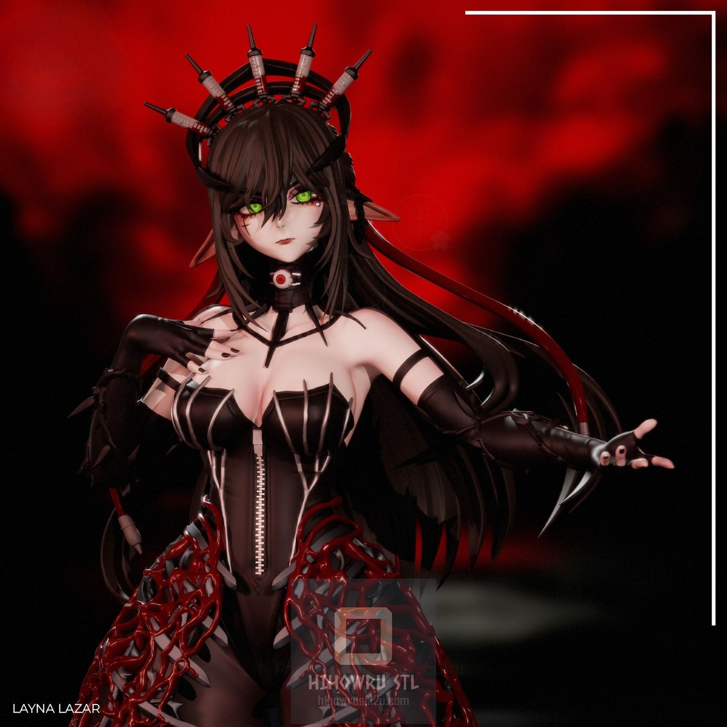 4797 Layna Lazar - Virtual YouTuber - STL 3D Print Files