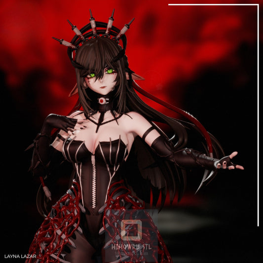 4797 Layna Lazar - Virtual YouTuber - STL 3D Print Files