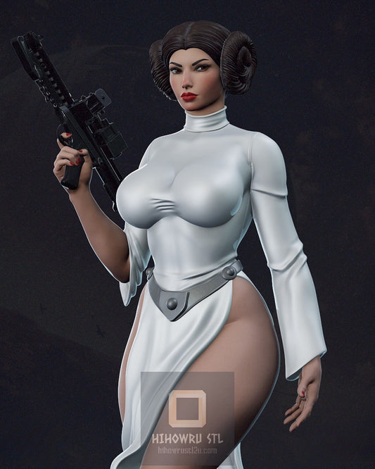 4447 Princess Leia NSFW - Star Wars - STL 3D Print Files