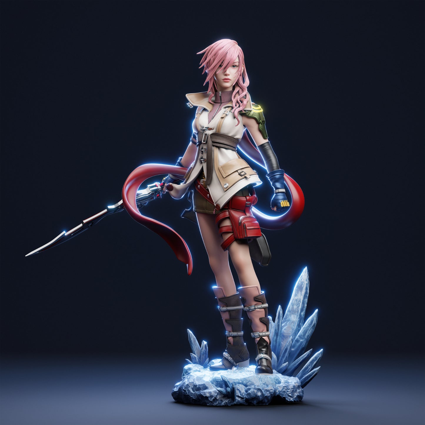 4267 Lightning - Final Fantasy - STL 3D Print Files