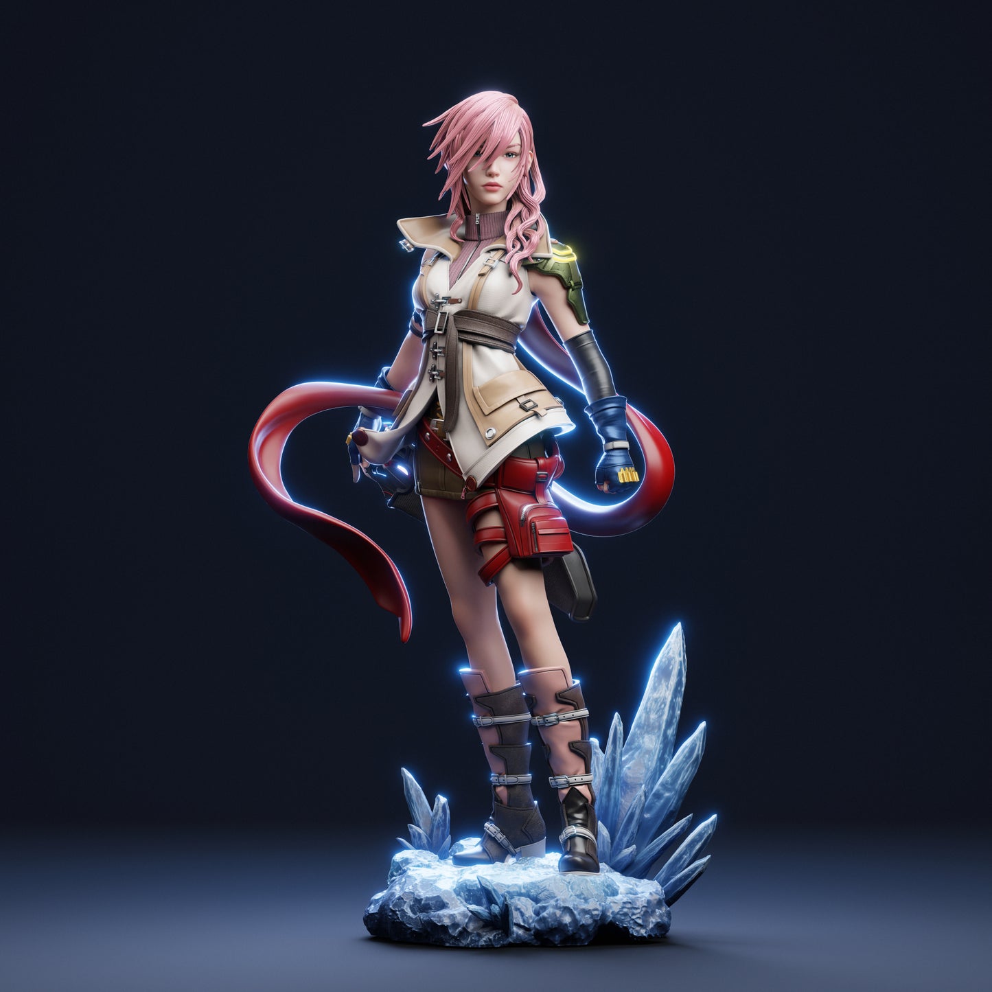 4267 Lightning - Final Fantasy - STL 3D Print Files