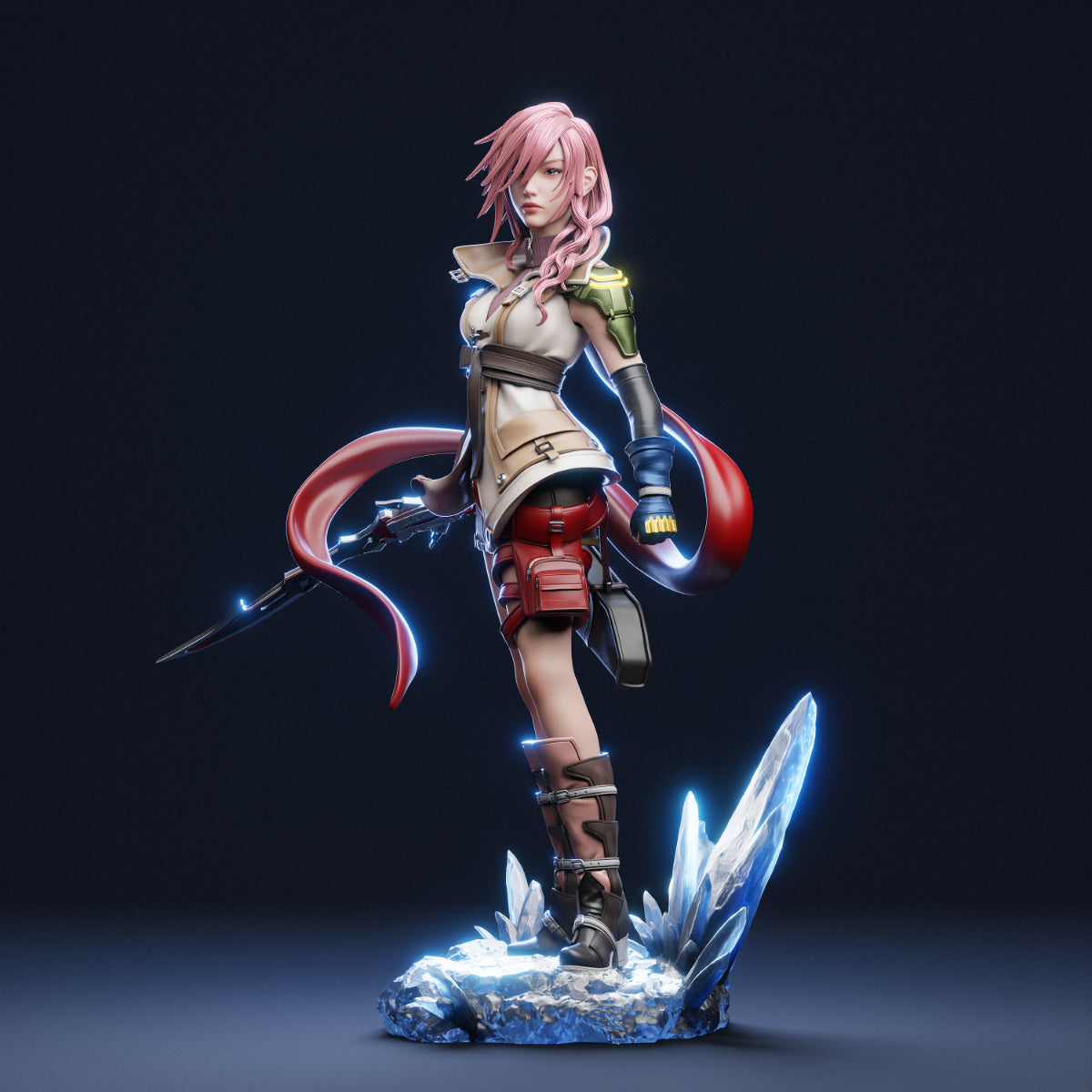 4267 Lightning - Final Fantasy - STL 3D Print Files