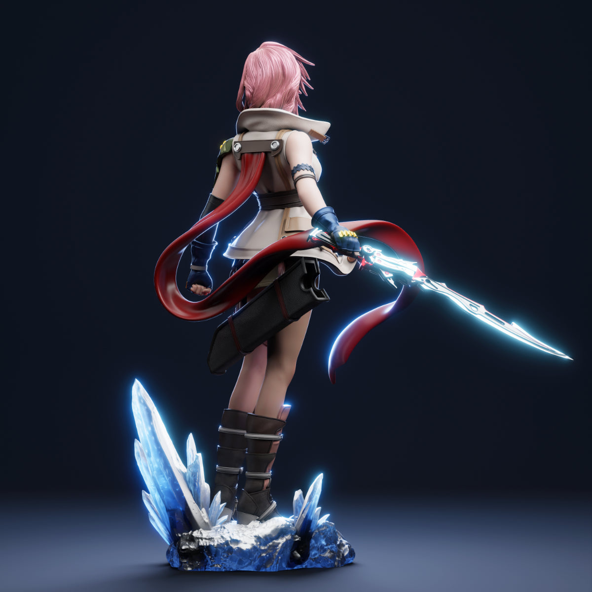 4267 Lightning - Final Fantasy - STL 3D Print Files