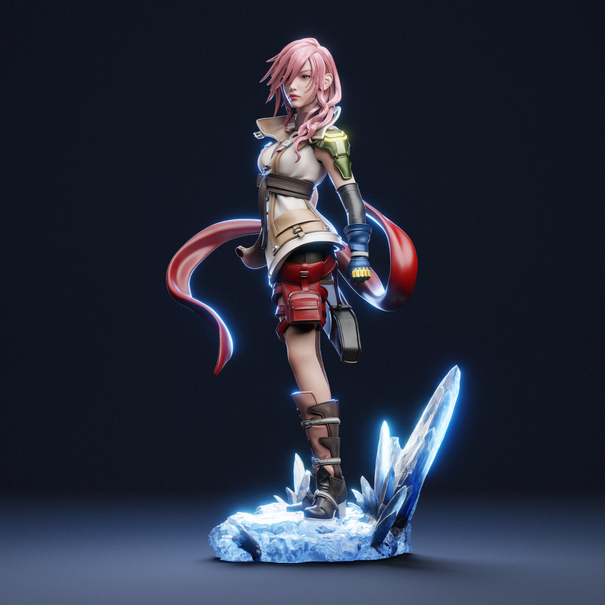 4267 Lightning - Final Fantasy - STL 3D Print Files