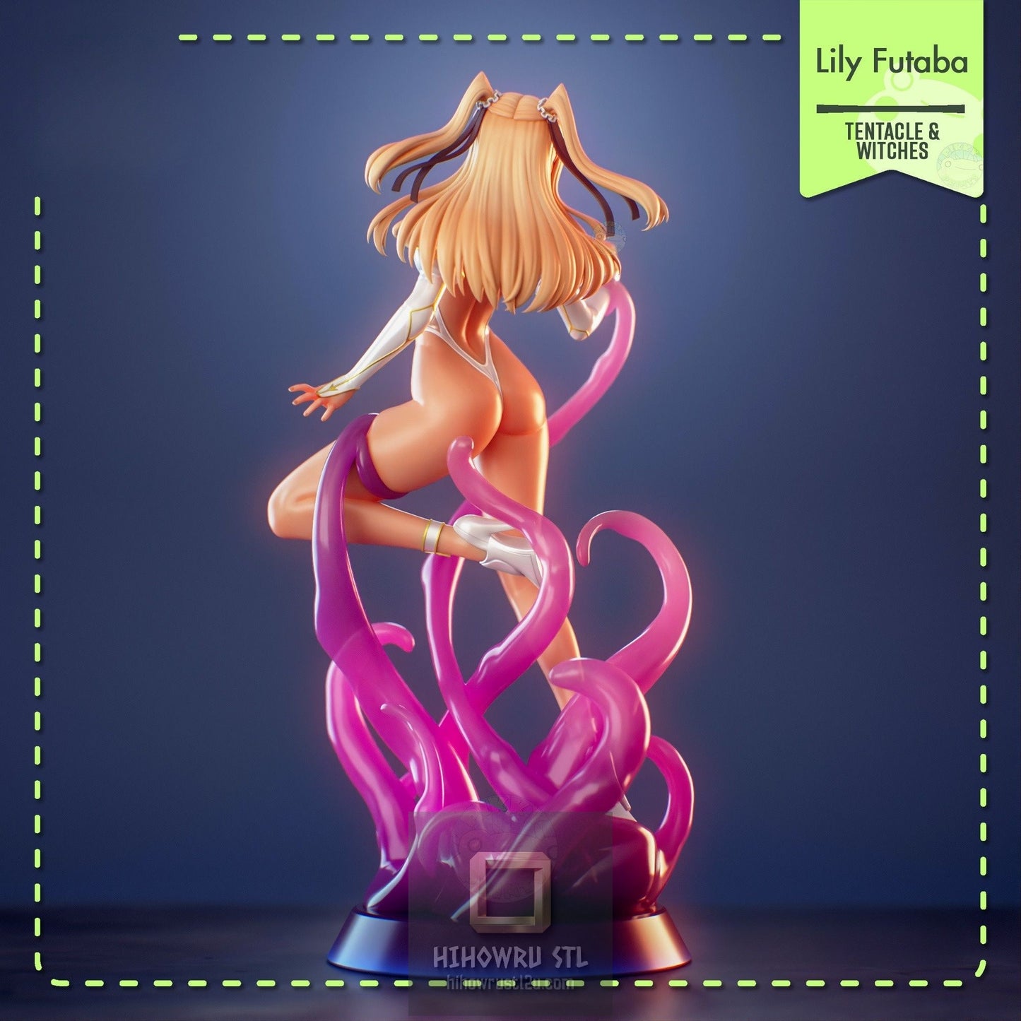 5376 Futaba Lily Ramses NSFW - Tentacle and Witches - STL 3D Print Files