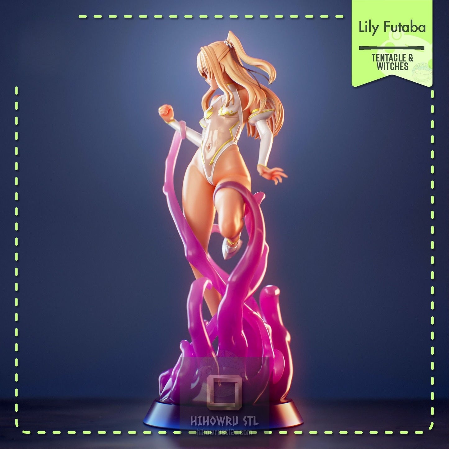 5376 Futaba Lily Ramses NSFW - Tentacle and Witches - STL 3D Print Files
