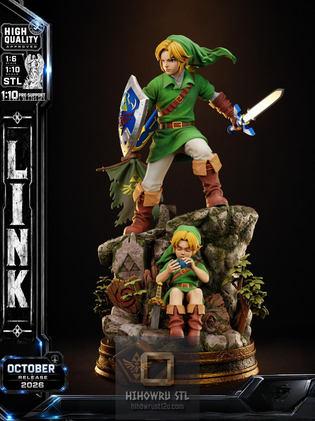 5649 Link - The Legend of Zelda - STL 3D Print Files