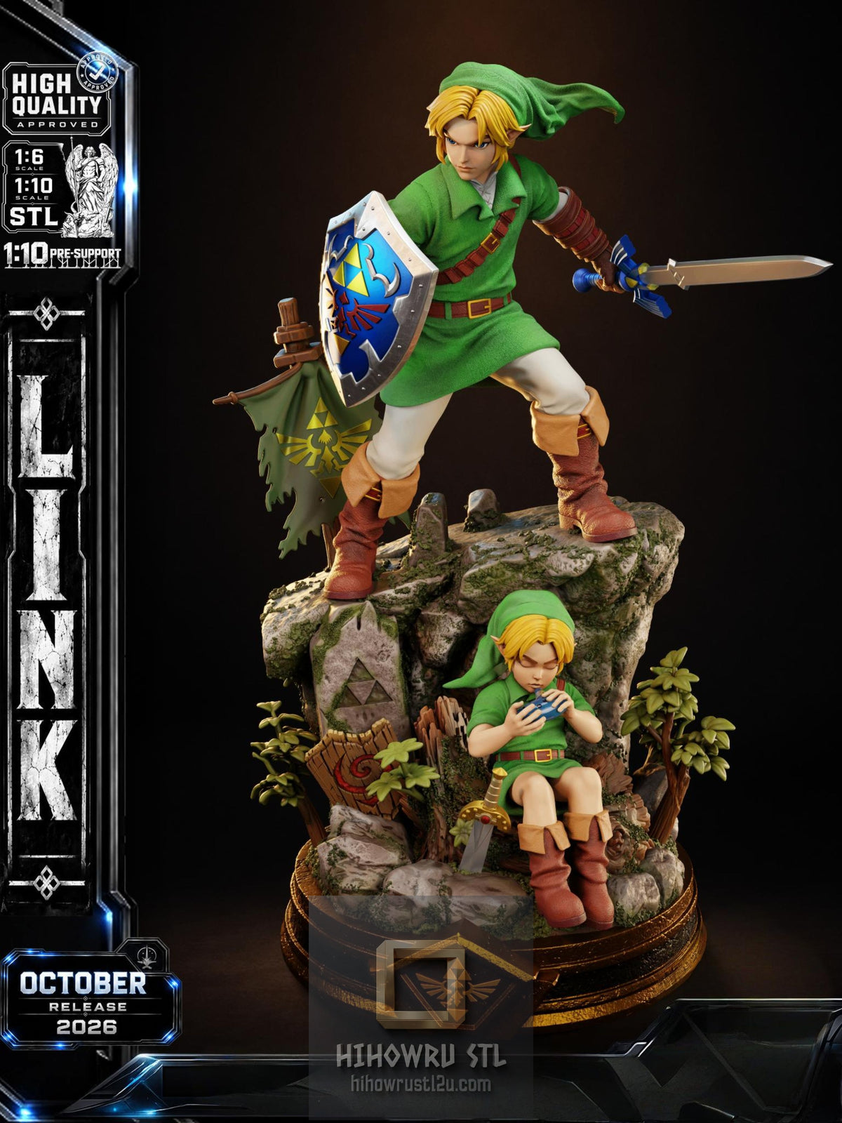 5649 Link - The Legend of Zelda - STL 3D Print Files