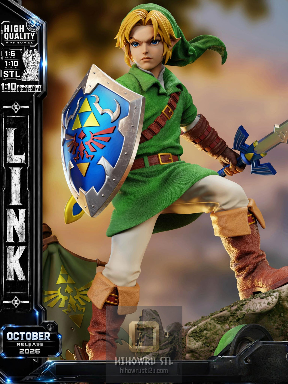 5649 Link - The Legend of Zelda - STL 3D Print Files