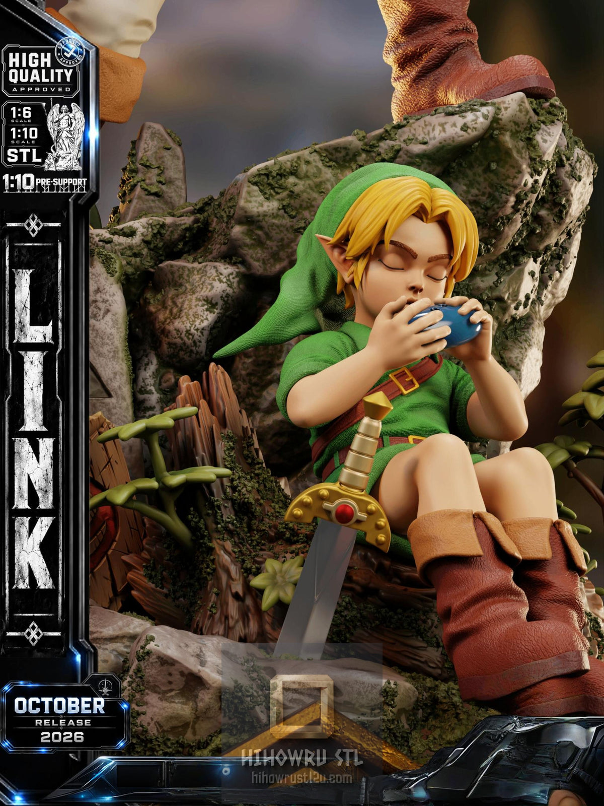 5649 Link - The Legend of Zelda - STL 3D Print Files