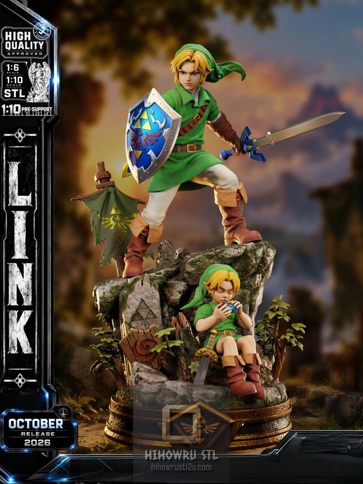 5649 Link - The Legend of Zelda - STL 3D Print Files