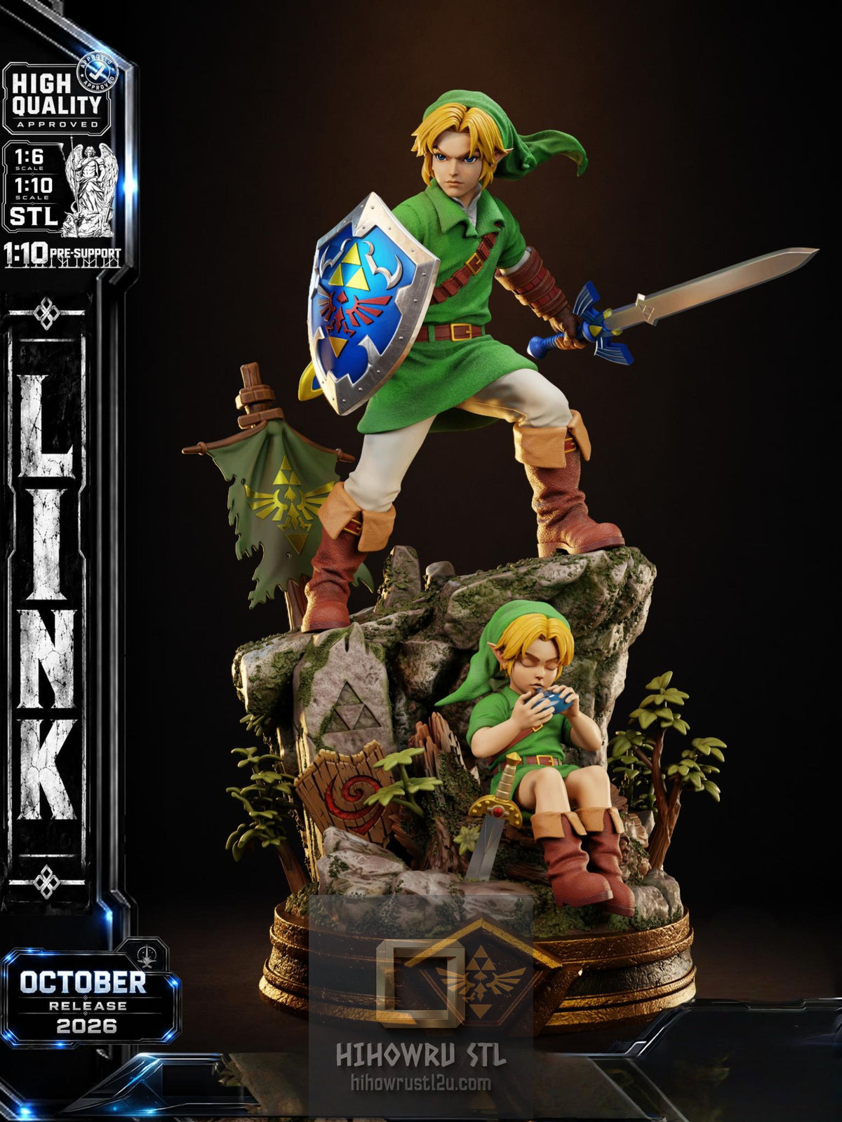 5649 Link - The Legend of Zelda - STL 3D Print Files