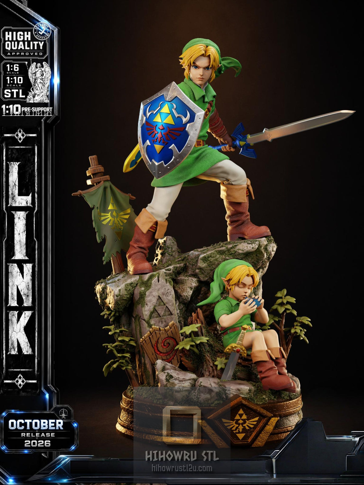 5649 Link - The Legend of Zelda - STL 3D Print Files