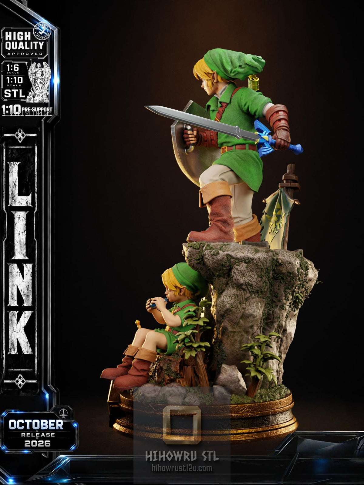 5649 Link - The Legend of Zelda - STL 3D Print Files