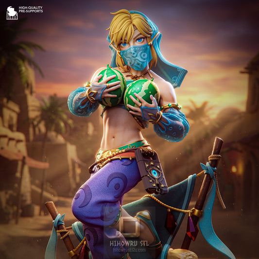 5307 Gerudo Link - The Legend of Zelda - STL 3D Print Files