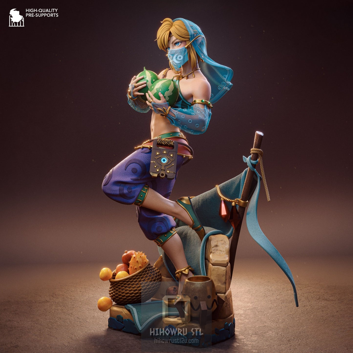 5307 Gerudo Link - The Legend of Zelda - STL 3D Print Files